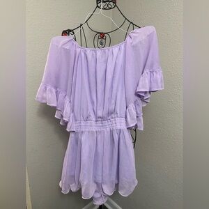 Endless Rose Lavender Ruffle jumpers